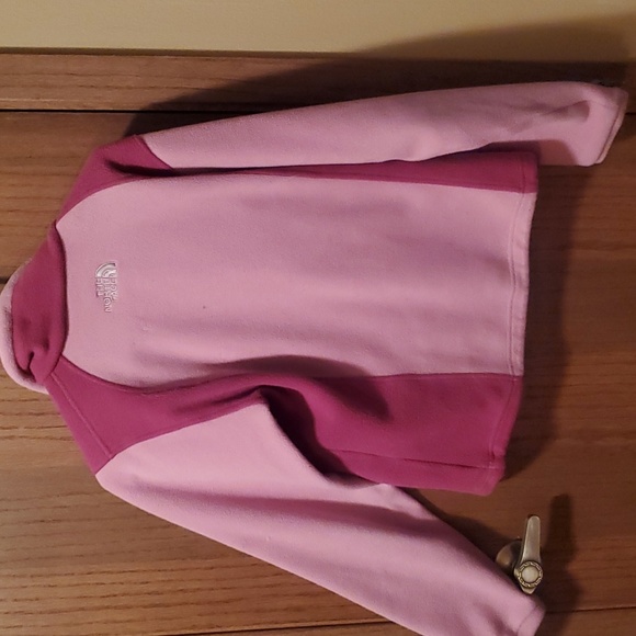 Size S Pink North Face Zip Up - Picture 3 of 3